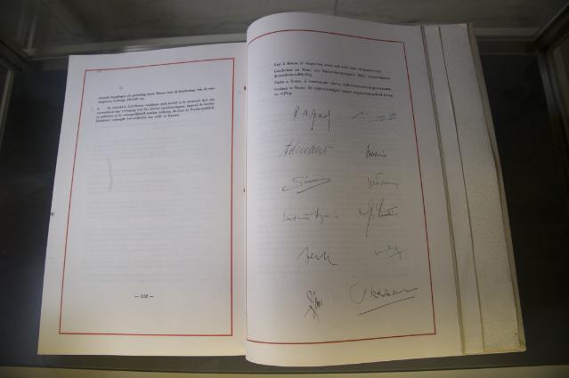 Подписите под Римсиките договори