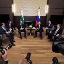 снимка 1 Presidents of Bulgaria and Russia, Rumen Radev and Vladimir Putin, Met in Sochi