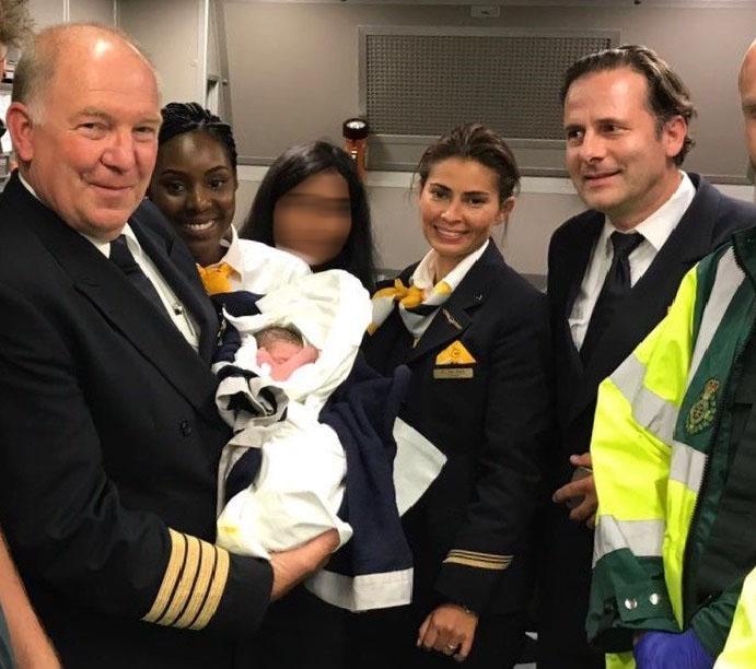 Bulgarian Baby Born on Board of Lufthansa Flight from Colombia to Germany