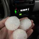 снимка 2 Hailstones as big as eggs batter a village near Godech