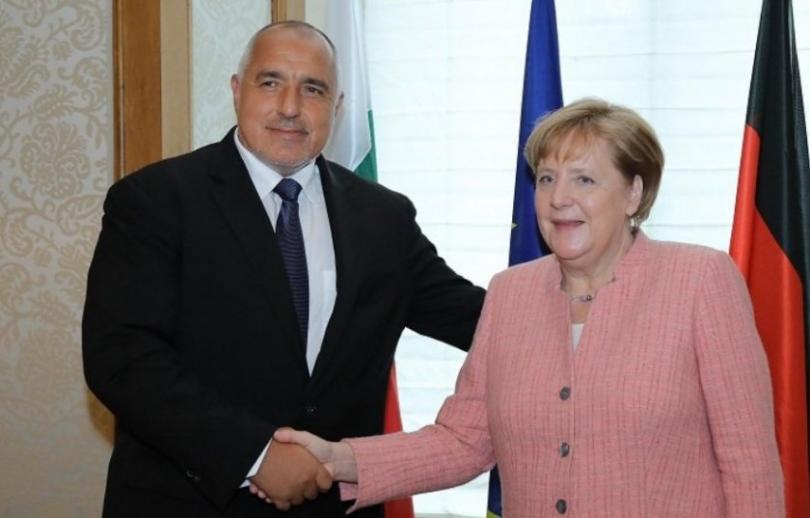 borissov held telephone conversation german chancellor merkel