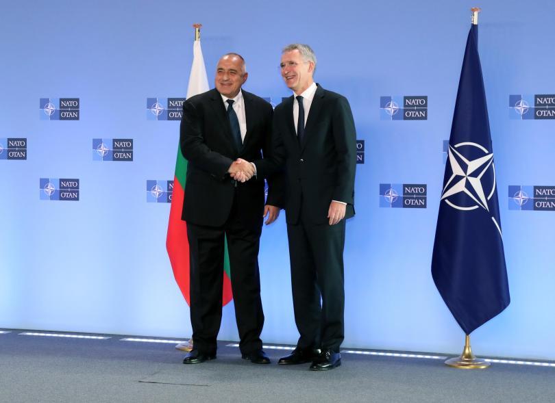 bulgaria’s prime minister meets nato secretary general brussels