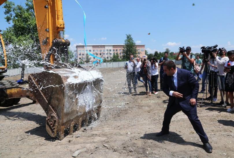 First sod of the building for the Supercomputer in Sofia