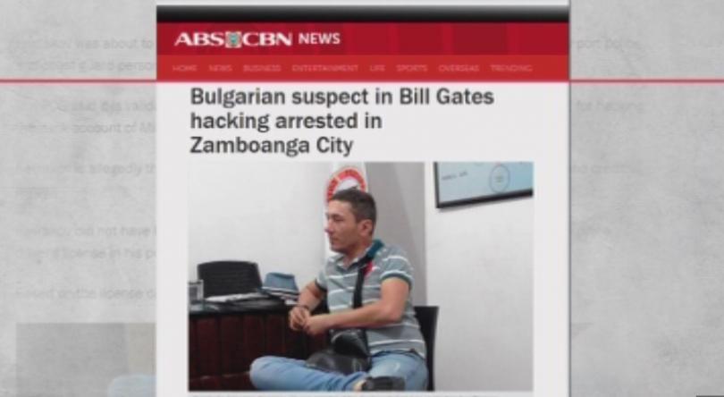 identity bulgarian arrested philippines confirmed