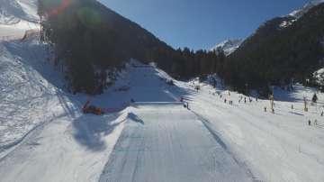 start parallel giant slalom snowboard world cup bankso 2017