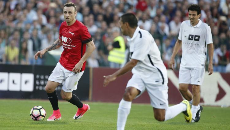 6 Goal Spectacular Display in Berbatov and Figo’s All Stars Charity Match