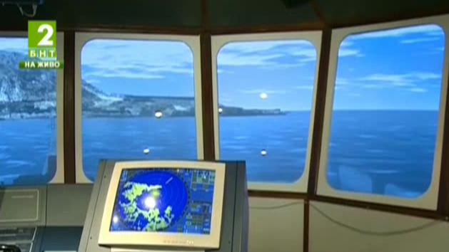 Виртуален кораб обучава морски офицери за действия в аварийни ситуации