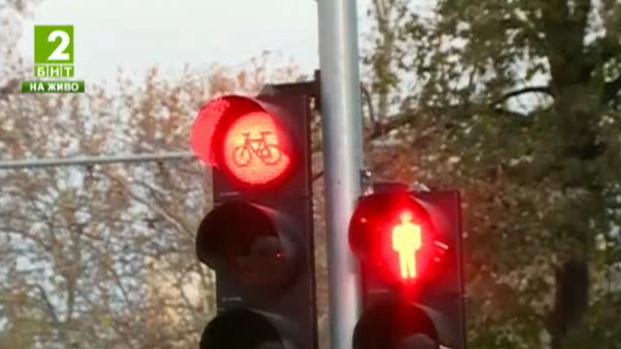 Поставят светофари за велосипедисти в Пловдив