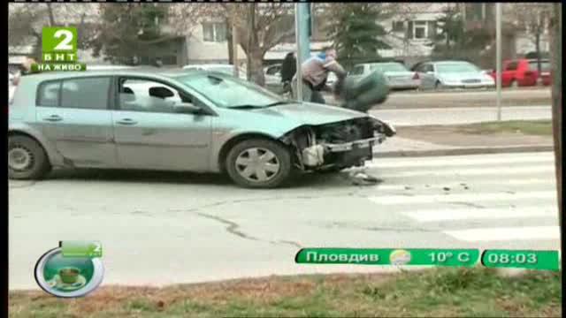 Катастрофа на опасната пешеходна пътека в район Южен в Пловдив