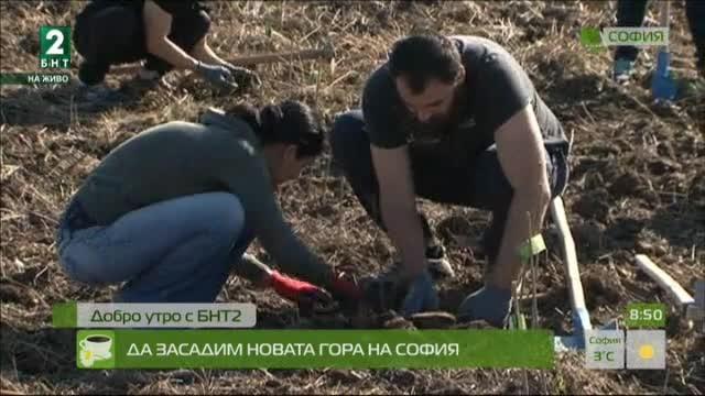 Да засадим новата гора на София