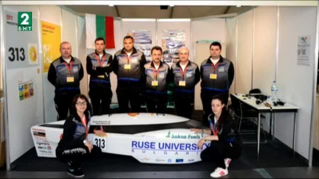Електромобилът на Русенския университет се класира на 12-о място