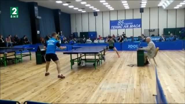 Петьо Кръстев спечели турнир по случай 85 години тенис на маса в България