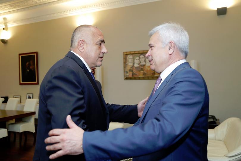 bulgaria’s prime minister borissov had meeting lukoil president alekperov