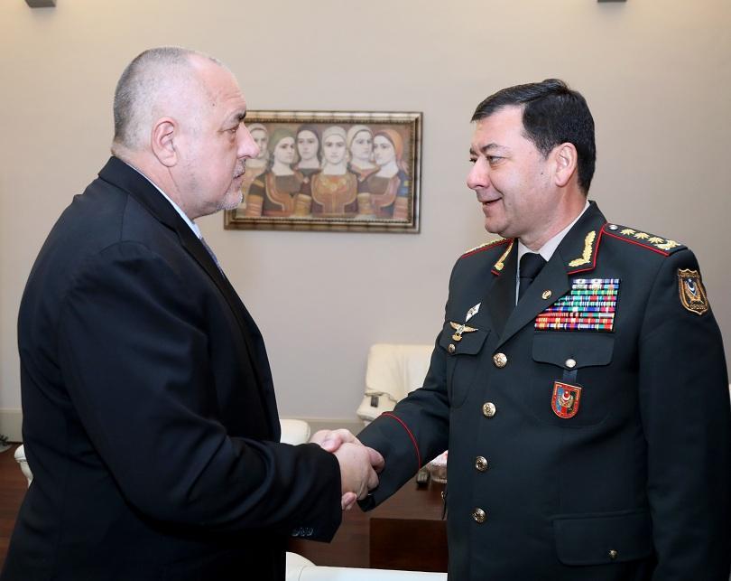 Bulgaria’s PM met with the Chief of the Armed Forces of Azerbaijan
