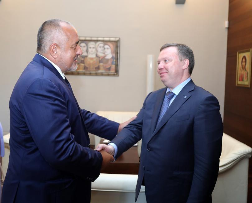 borissov met deputy general director rosatom