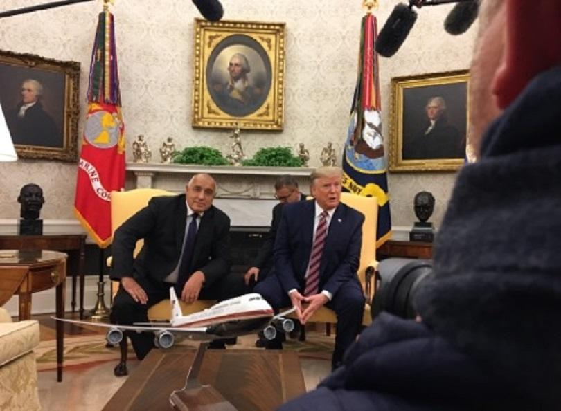Bulgaria’s Prime Minister Borissov meets US President Trump at the White House