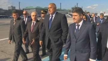 first meeting bulgaria’s prime minister borissov his turkish counterpart yildirim