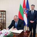 снимка 1 Bulgaria’s PM Boyko Borissov met his Croatian counterpart Andrej Plenkovic