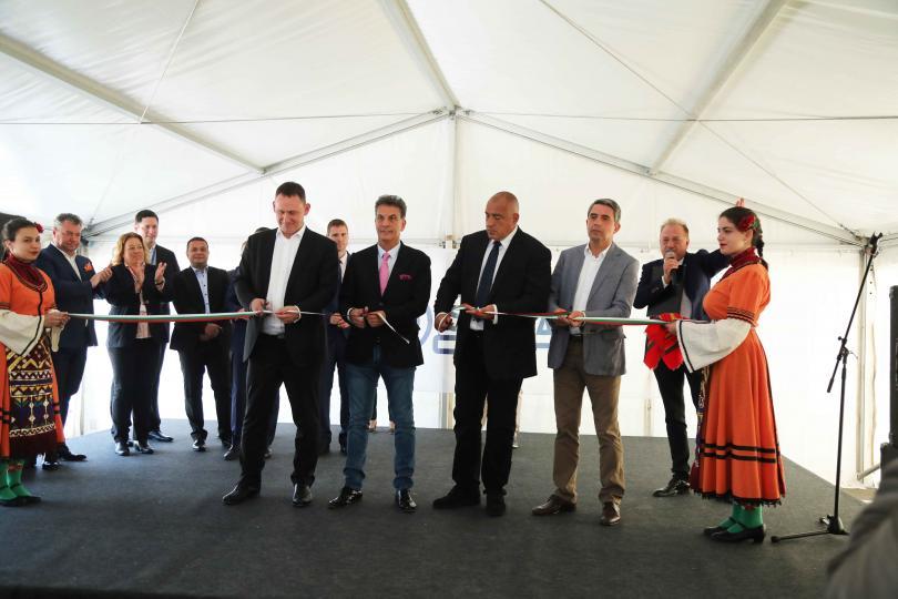 PM Borissov opened a new plant to the car factory in Pazardzhik
