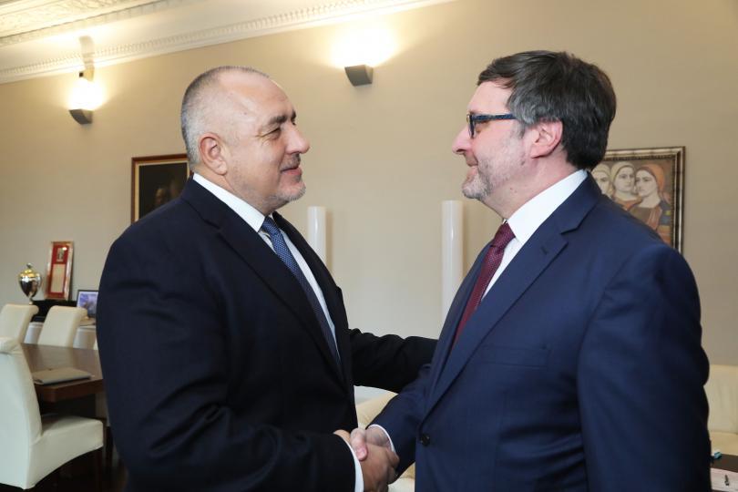 Bulgaria’s PM Borissov met with US Deputy Assistant Secretary of State Palmer