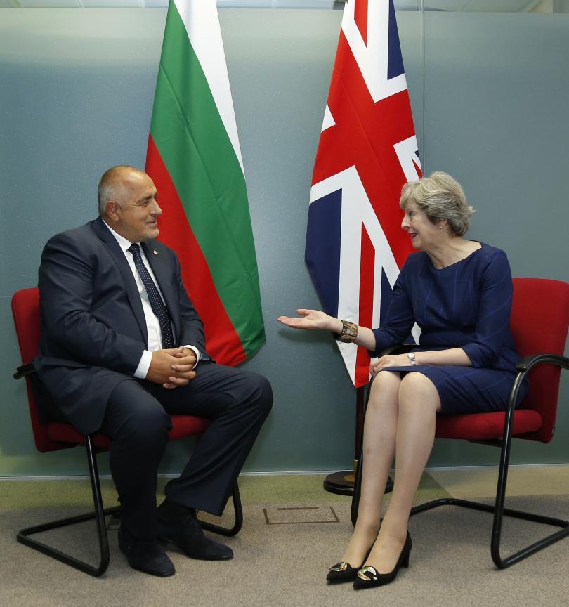 Boyko Borissov and Theresa May Discussed Migration Crisis and Brexit