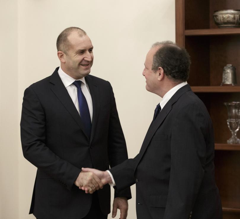 president rumen radev met ambassador