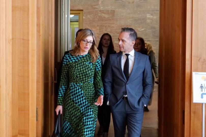 bulgaria’s minister foreign affairs working visit berlin