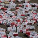 снимка 3 Smuggled cigarettes worth more than 920,000 BGN found hidden in timber