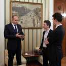 снимка 2 President Radev awarded Honorary Sign to world famous violinist Svetlin Russev