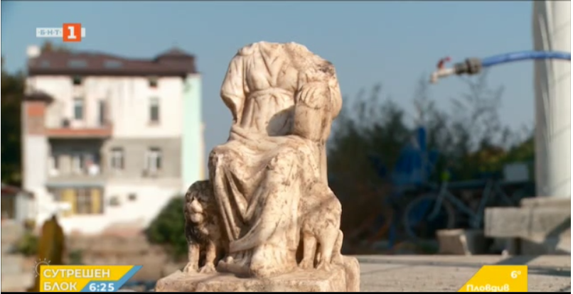 statue goddess cybele found archaeologists bulgaria’s plovdiv