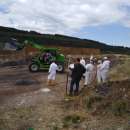 снимка 2 Excavation of buried illegal waste near Cherven Bryag continues