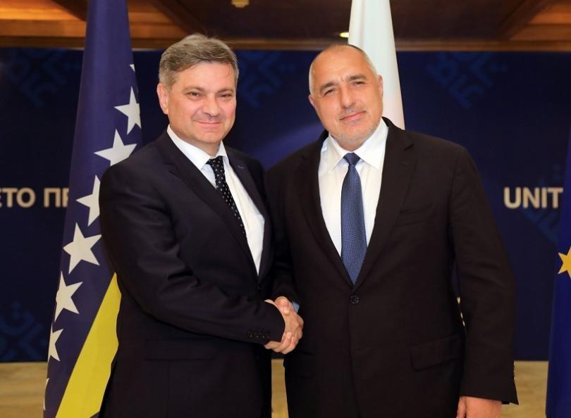 borissov zvizdic discuss euro atlantic perspective western balkans