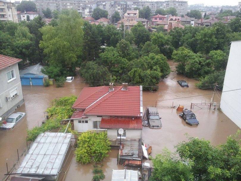 Наводнения в Добрич.