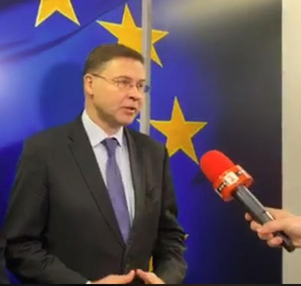 Dombrovskis: BGN-EUR rate to remain unchanged until Bulgaria joins the Eurozone