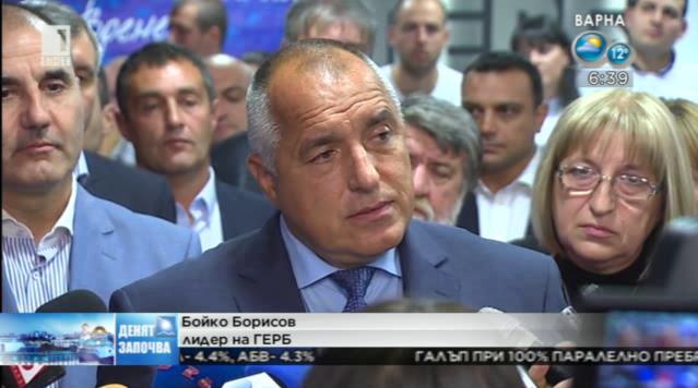 Борисов: При тази конфигурация аз не виждам как ще се направи правителство