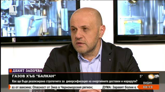 Томислав Дончев: В България може да бъде изграден газоразпределителен център