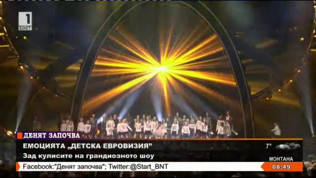 Емоцията Детска Евровизия