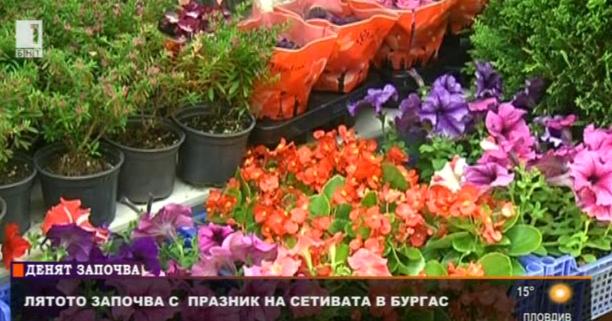 Изложение за цветя в Бургас