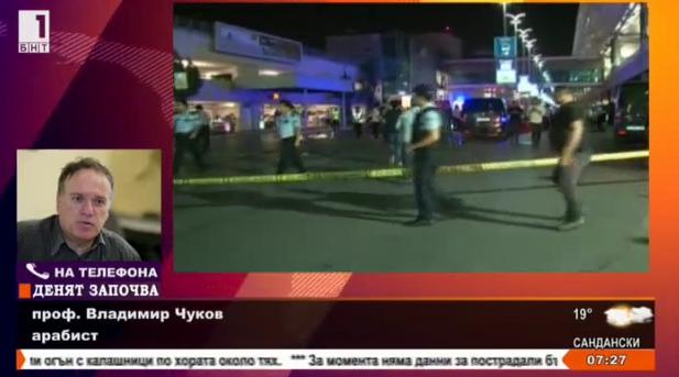 Проф. Чуков: Рано е да се каже кой стои зад атентата в Истанбул