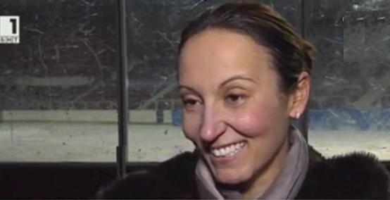 Евгения Раданова в екипа на БНТ за Сочи 2014 Българска национална