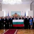 снимка 1 President Radev handed the national flag to Bulgaria’s 28th Antarctic expedition