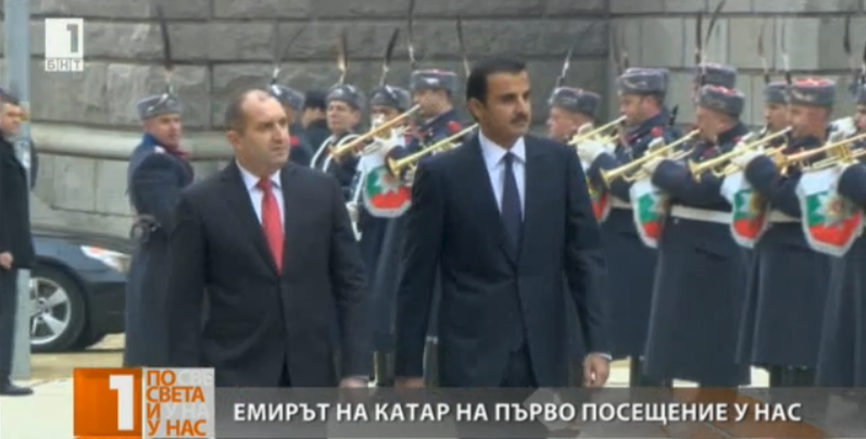 emir qatar bulgaria’s president discuss opportunities future partnership