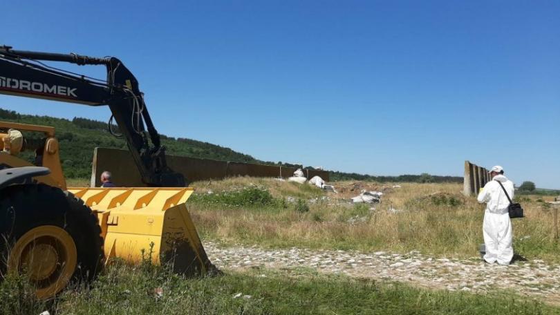 Third pit of dumped hazardous waste discovered near Cherven Bryag
