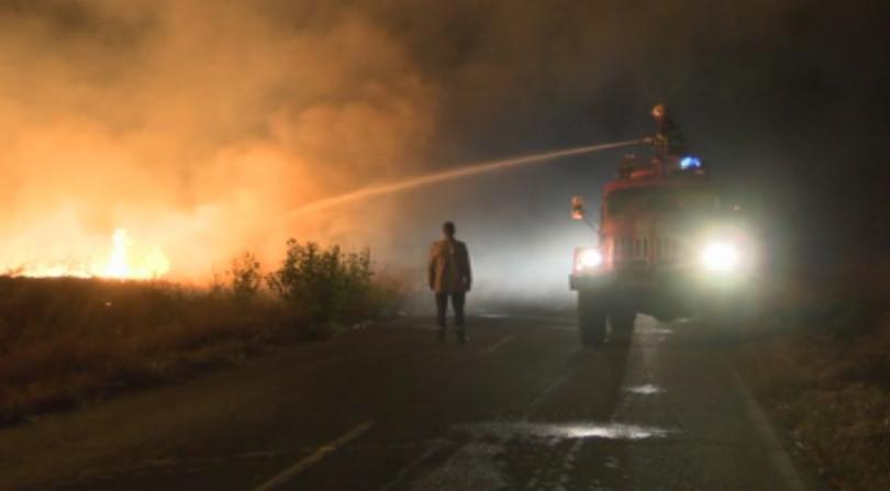 wildfire sakar mountain now burning two districts stara zagora haskovo