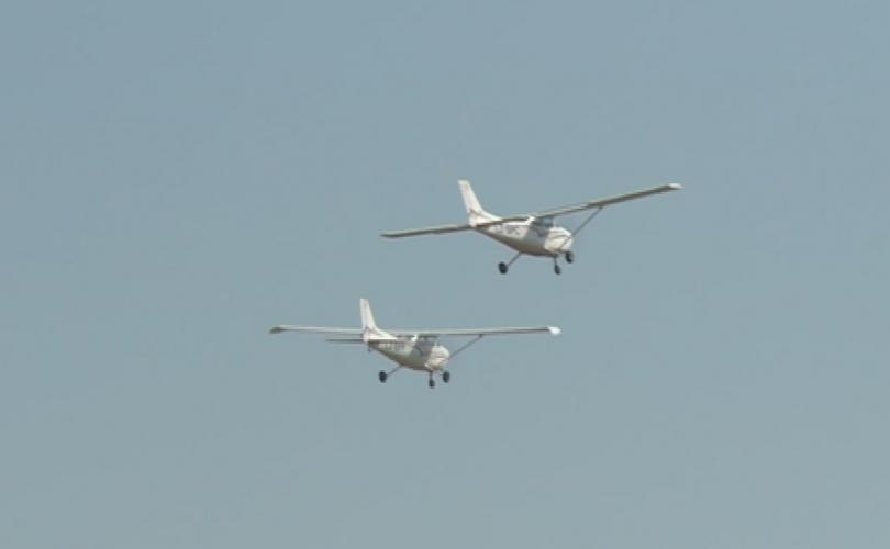 students take part demonstration flights aviation cosmonautics day