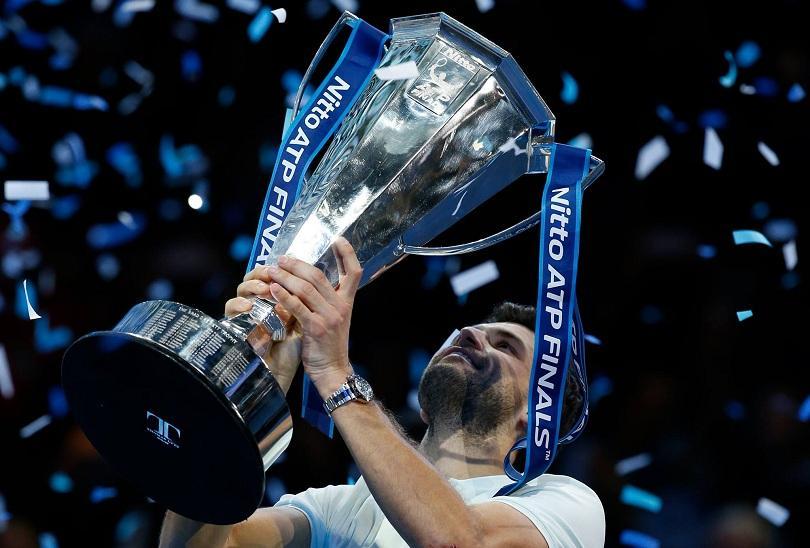 Bulgaria’s Top Tennis Player Grigor Dimitrov Wins ATP World Tour Finals