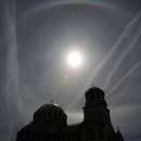 снимка 1 Halo optical phenomenon spotted in Sofia