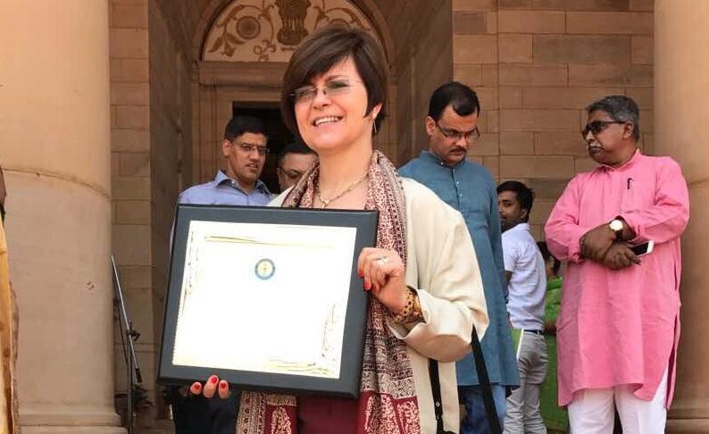 bulgarian received one indias most prestigious awards