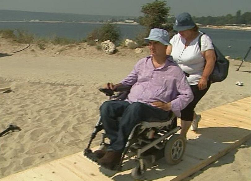 beach varna becomes wheelchair accessible