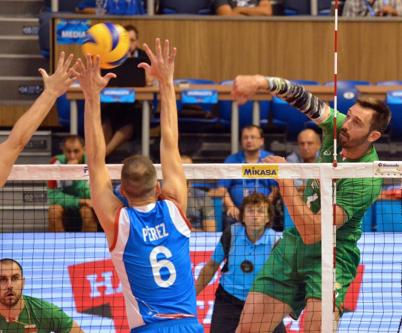 България победи Пуерто Рико в мач от Световното първенство по волейбол